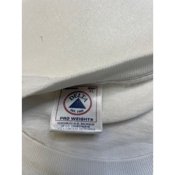 VINTAGE Tinactin Antifungal Promo Graphic 1999 T-shirt Men XL White 90s - Picture 10 of 11